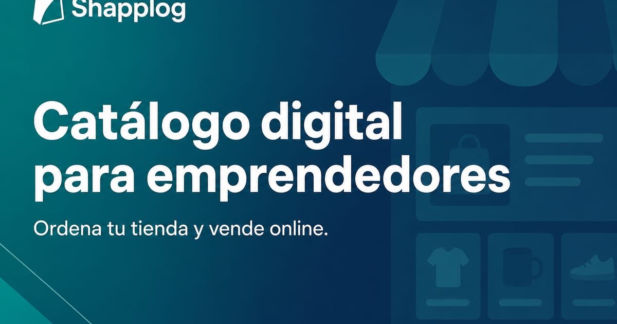 Emprendedores usando un catálogo digital Shapplog para su tienda
